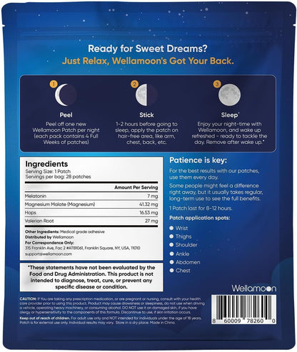 Topical Sleep Support Patches