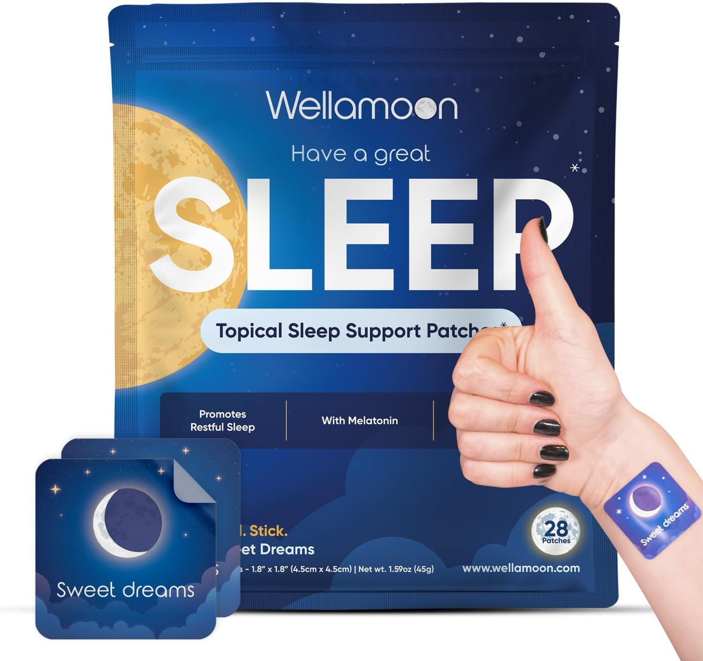 Topical Sleep Support Patches